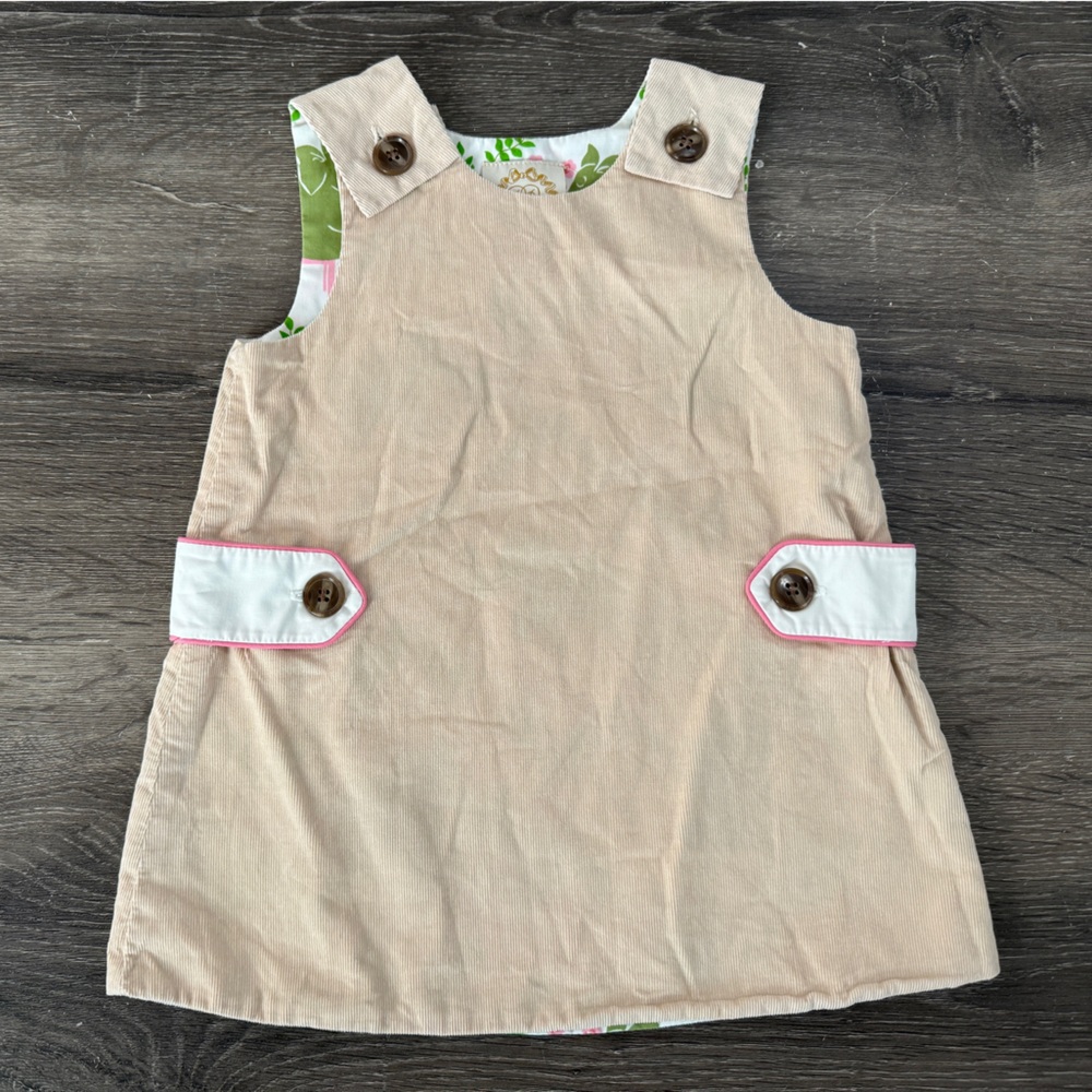 🐘 🌺 TBBC VGUC HTF OG Highland Park Peanut Juliet jumper 2T